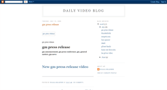 Desktop Screenshot of dailyvideoflism.blogspot.com