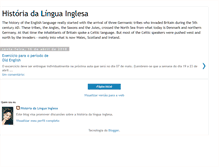 Tablet Screenshot of historiadalinguainglesa.blogspot.com