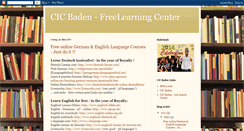 Desktop Screenshot of cic-baden-freelearning.blogspot.com