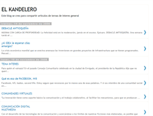 Tablet Screenshot of elkandelero.blogspot.com