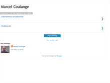 Tablet Screenshot of marcelcoulange.blogspot.com