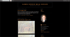 Desktop Screenshot of jamessteelerealestate.blogspot.com