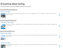 Tablet Screenshot of everythingaboutsailing.blogspot.com