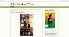 Desktop Screenshot of julieflanders.blogspot.com