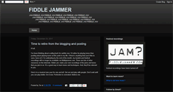 Desktop Screenshot of fiddlejammer.blogspot.com