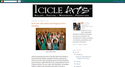 Desktop Screenshot of iciclearts.blogspot.com