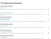 Tablet Screenshot of determineddilettante.blogspot.com