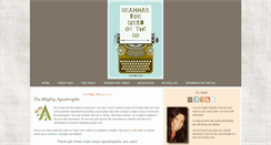 Desktop Screenshot of grammaronthego.blogspot.com