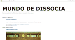 Desktop Screenshot of mundodedissocia.blogspot.com