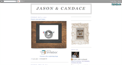 Desktop Screenshot of jasonandcandace.blogspot.com