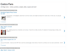 Tablet Screenshot of costcofans.blogspot.com