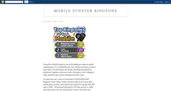 Desktop Screenshot of mobilefunsterringtone.blogspot.com