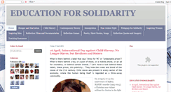 Desktop Screenshot of education-for-solidarity.blogspot.com