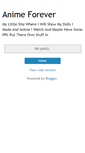 Mobile Screenshot of animeforever.blogspot.com