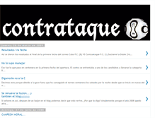 Tablet Screenshot of contrataquefc.blogspot.com