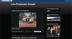 Desktop Screenshot of linoproducoes.blogspot.com