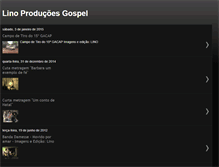 Tablet Screenshot of linoproducoes.blogspot.com