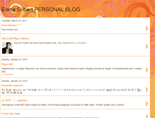 Tablet Screenshot of elenagilbertartfolio.blogspot.com