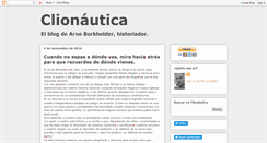 Desktop Screenshot of clionautica.blogspot.com