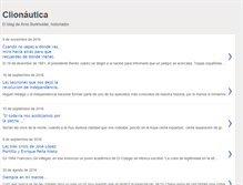 Tablet Screenshot of clionautica.blogspot.com