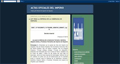 Desktop Screenshot of imperiodehispania.blogspot.com