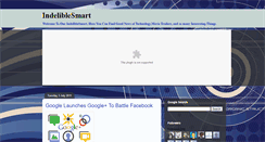 Desktop Screenshot of indeliblesmart.blogspot.com