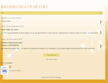 Tablet Screenshot of informaticaenmicole.blogspot.com
