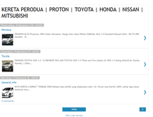 Tablet Screenshot of kereta1msia.blogspot.com