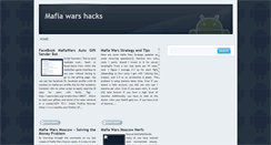 Desktop Screenshot of mafiawars-hacks.blogspot.com