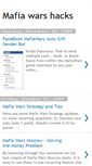 Mobile Screenshot of mafiawars-hacks.blogspot.com