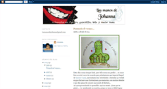 Desktop Screenshot of lasmanosdejohanna.blogspot.com