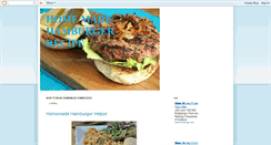 Desktop Screenshot of homemadehamburger-recipe.blogspot.com