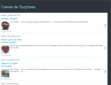 Tablet Screenshot of caissedesurprises.blogspot.com
