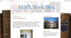 Desktop Screenshot of bhplnjbookgroup.blogspot.com