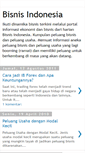 Mobile Screenshot of bisnis-indonesia-terbaru.blogspot.com