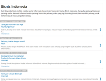 Tablet Screenshot of bisnis-indonesia-terbaru.blogspot.com