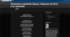 Desktop Screenshot of lepidolite15.blogspot.com