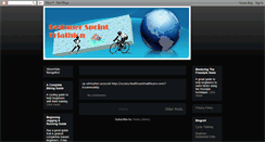 Desktop Screenshot of beginnersprinttriathlontraining.blogspot.com