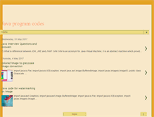 Tablet Screenshot of javaprogramcodes.blogspot.com