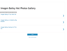 Tablet Screenshot of imogenbaileyhotphotosgallery.blogspot.com