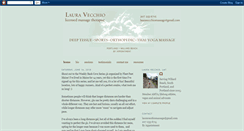 Desktop Screenshot of lauravecchiomassage.blogspot.com