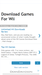 Mobile Screenshot of downloadforwii.blogspot.com