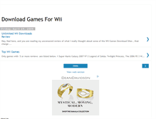 Tablet Screenshot of downloadforwii.blogspot.com