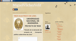 Desktop Screenshot of miguelvilchezvelit.blogspot.com