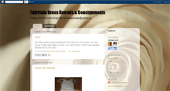 Desktop Screenshot of fairytaledressrentals.blogspot.com