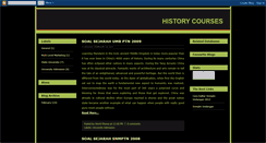 Desktop Screenshot of history-courses.blogspot.com