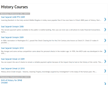 Tablet Screenshot of history-courses.blogspot.com