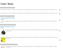 Tablet Screenshot of bookscook.blogspot.com