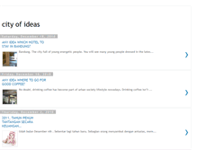 Tablet Screenshot of cityofideas.blogspot.com
