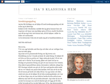Tablet Screenshot of isasklassiskahem.blogspot.com